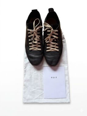 FEIT BioTrainer Low Black Leather - Hand sewn & Limited Ed. 121/132